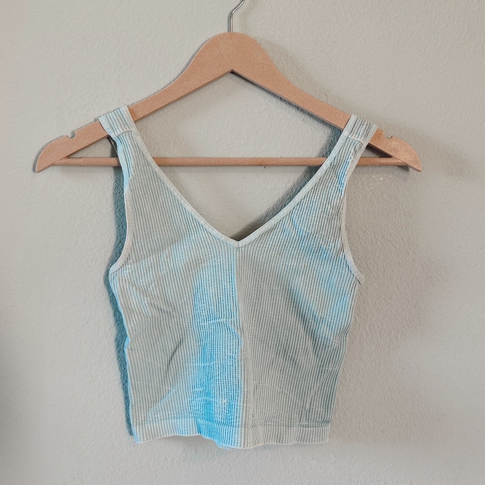 Nikibiki Ribbed V-Neck Tank